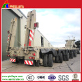 Equipment Transport Detachable Gooseneck Front Loading Lowbed Hydraulic Semi Trailers